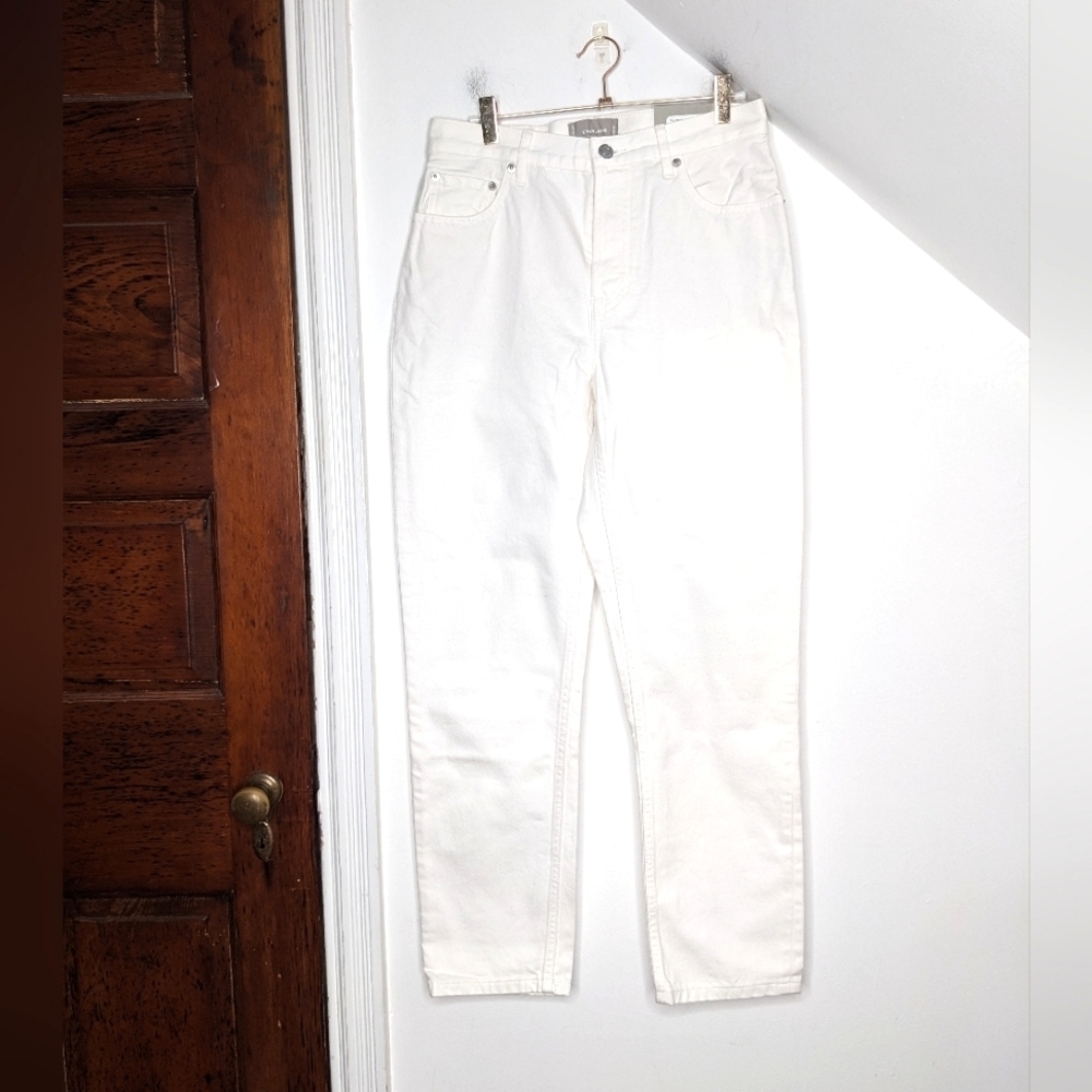 EVERLANE Bone 90's Straight Leg Cheeky Cotton Denim Jeans NEW 27 Regular